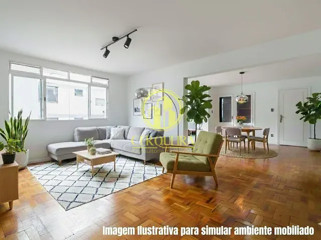 Apartamento com 181m² 3 quartos e 3 banheiros, à venda, no bairro Jardim Paulista em São Paulo