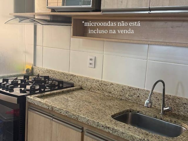 Apartamento 2 quartos e 1 banheiro, à venda, no bairro Jardim San Raphael em Tatuí