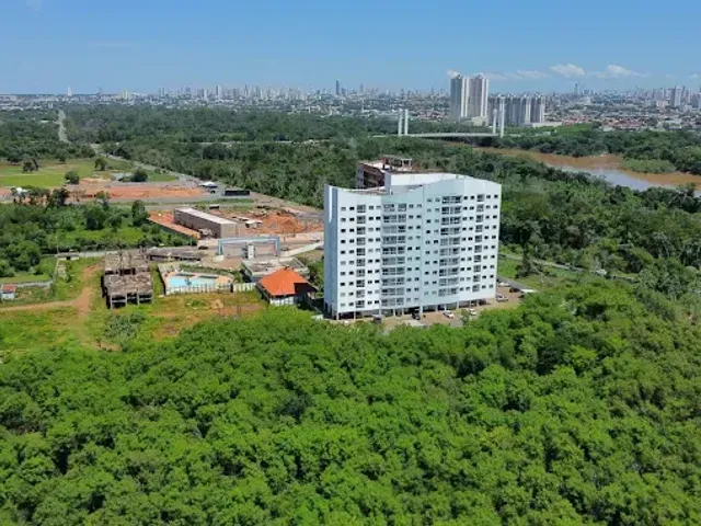 Foto do Apartamento - Apartamento para locação, Ponte nova, VÁRZEA GRANDE - Condomínio VILLA UNIVERSIA, à 300 m da Ponte Sérgio Motta, 55m², 1 vaga, MOBILIADO, SACADA, | Lyah Jaudy Imóveis