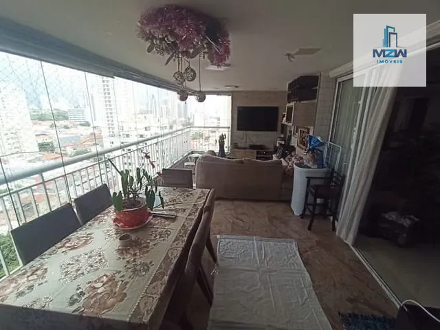 Apartamento com 141m² 3 quartos e 4 banheiros, à venda, no bairro Mooca em São Paulo