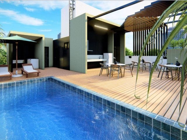 Apartamento 2 quartos e 1 banheiro, à venda, no bairro Bessa em João Pessoa