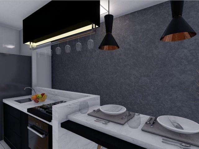 Apartamento 2 quartos e 1 banheiro, à venda, no bairro Bessa em João Pessoa