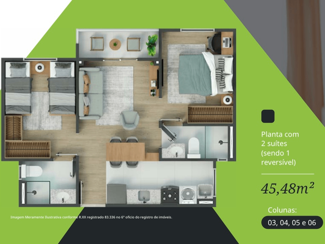 Foto do Apartamento - Apartamento à venda, Mondubim, Fortaleza, CE | Comprelar Imóveis