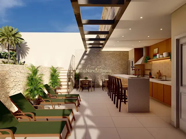 Apartamento 3 quartos e 2 banheiros, à venda, no bairro Nova Gardênia em Atibaia