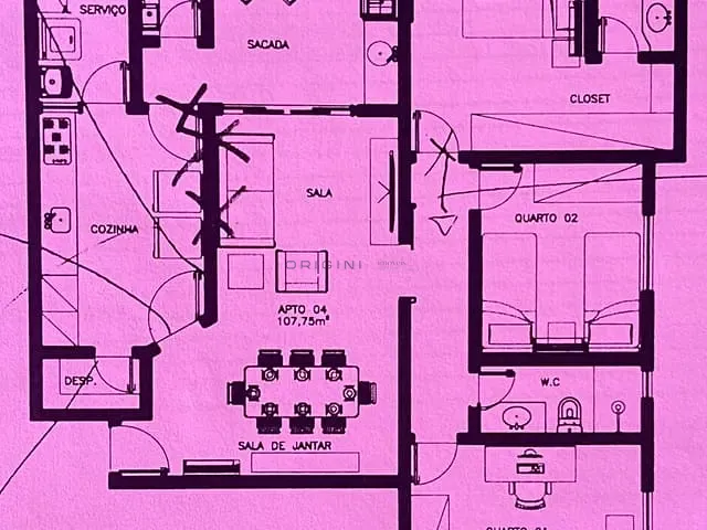 Apartamento 3 quartos e 3 banheiros, à venda, no bairro Monte Castelo em Campo Grande
