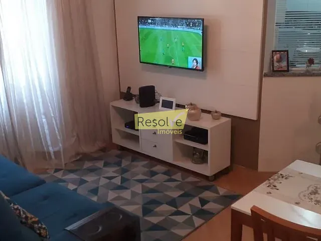 Apartamento 3 quartos e 2 banheiros, à venda, no bairro Vila Valparaíso em Santo André