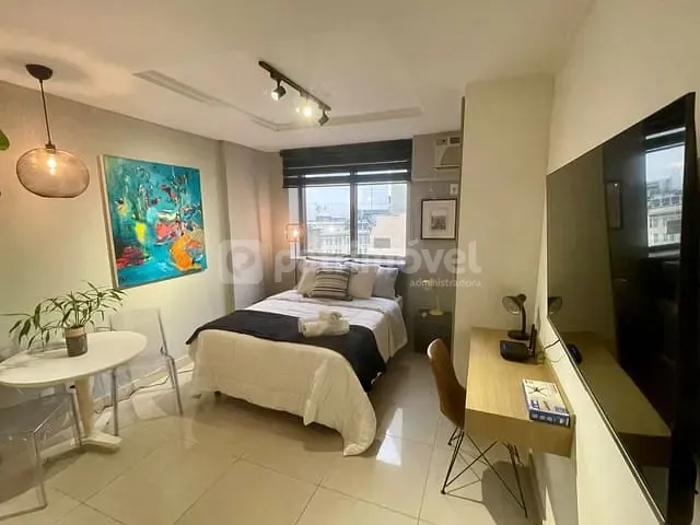 Apartamento com 27m² 1 quarto e 1 banheiro, para alugar, no bairro Centro em Rio de Janeiro