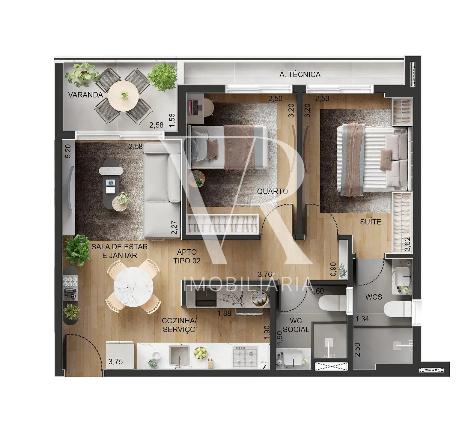Apartamento, 3 quartos, 82 m² - Foto 19