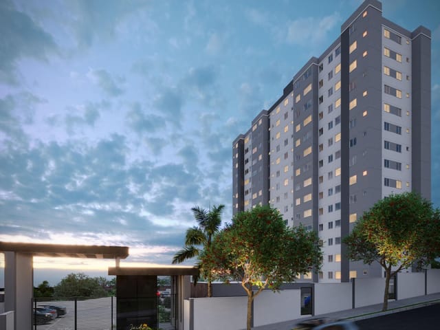 Apartamento 2 quartos e 2 banheiros, à venda, no bairro São Joaquim em Contagem
