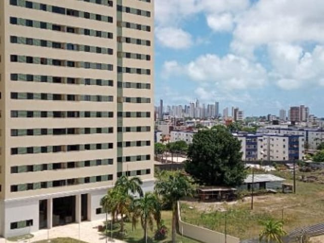 Apartamento com 58m² 2 quartos e 2 banheiros, à venda, no bairro Água Fria em João Pessoa