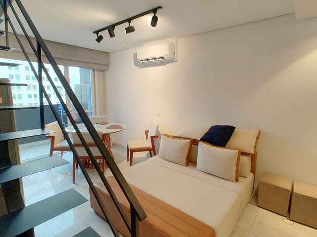 Apartamento com 73m² 1 quarto e 1 banheiro, à venda, no bairro Vila Olímpia em São Paulo