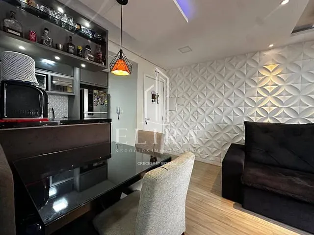 Apartamento 2 quartos e 2 banheiros, à venda, no bairro Jardim Dona Regina em Santa Bárbara D'Oeste