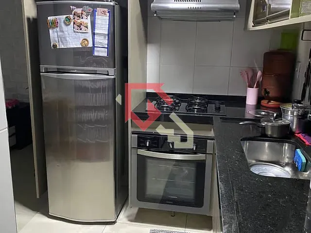 Apartamento com 55m² 2 quartos e 1 banheiro, à venda, no bairro Vila São Francisco em Mauá