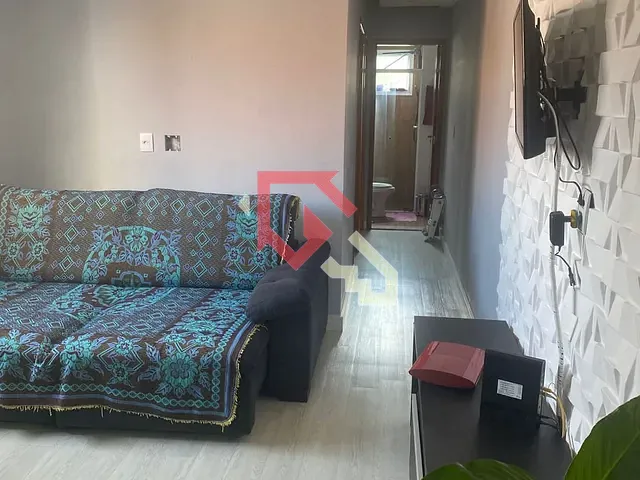 Apartamento com 55m² 2 quartos e 1 banheiro, à venda, no bairro Vila São Francisco em Mauá