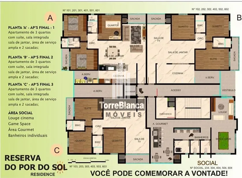 Apartamento, 2 quartos, 68 m² - Foto 7