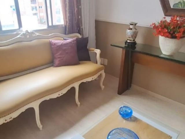 Apartamento 2 quartos e 1 banheiro, à venda, no bairro Vila Valparaíso em Santo André