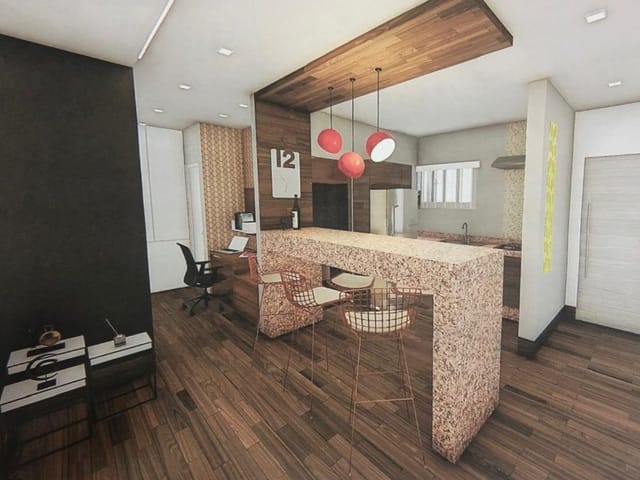 Apartamento com 60m² 1 quarto e 1 banheiro, à venda, no bairro Centro em Cambuí