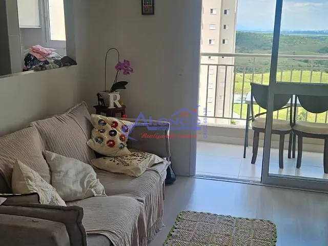 Apartamento com 62m² 2 quartos e 1 banheiro, para alugar, no bairro Pagador de Andrade em Jacareí