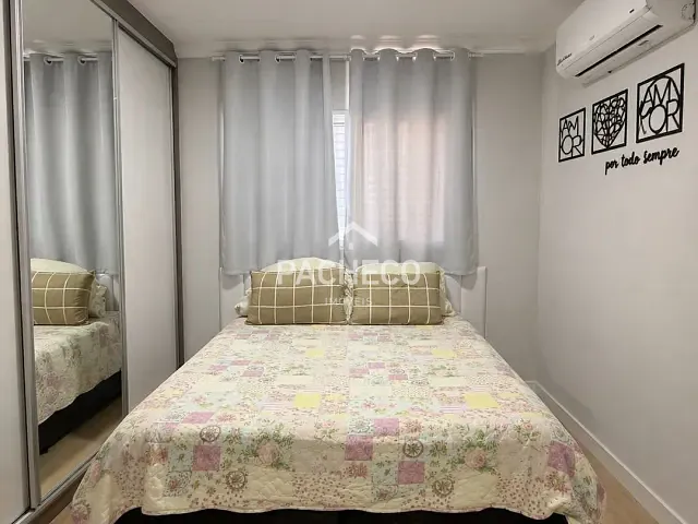 Apartamento 2 quartos e 2 banheiros, à venda, no bairro Jardim Firenze em Santa Bárbara D'Oeste