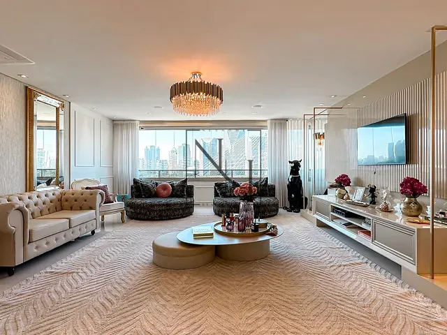 Apartamento com 252m² 3 quartos e 5 banheiros, à venda, no bairro Cidade Jardim em São Paulo