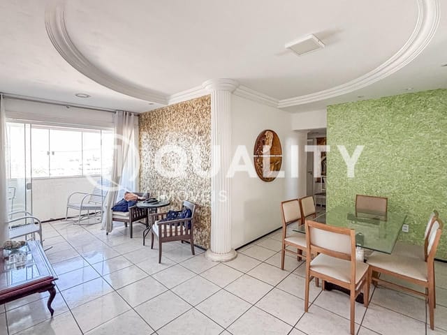 Apartamento com 128m² 3 quartos e 4 banheiros, à venda, no bairro Parquelândia em Fortaleza