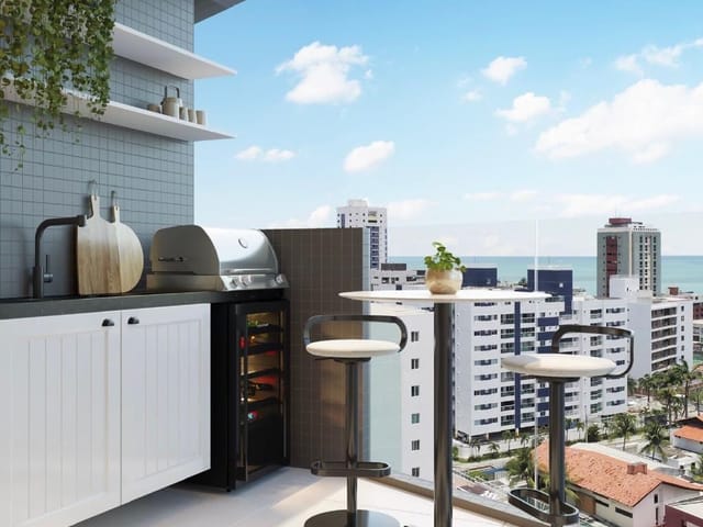 Apartamento 3 quartos e 1 banheiro, à venda, no bairro Jardim Oceania em João Pessoa