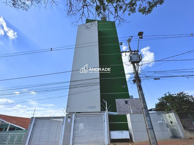 Apartamento com 70m² 1 quarto e 1 banheiro, à venda ou para alugar, no bairro Centro em Apucarana