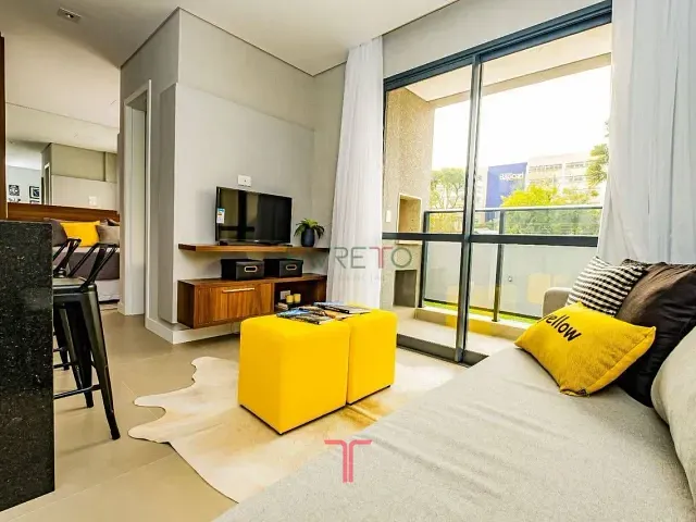 Apartamento com 34m² 1 quarto e 1 banheiro, para alugar, no bairro Portão em Curitiba