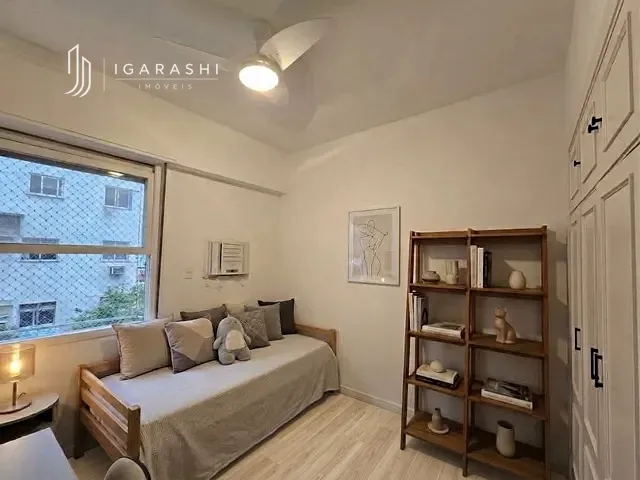 Apartamento com 107m² 3 quartos e 3 banheiros, para alugar, no bairro Humaitá em Rio de Janeiro