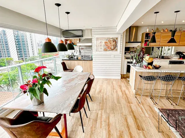 Apartamento 3 quartos e 5 banheiros, à venda, no bairro Brooklin em São Paulo
