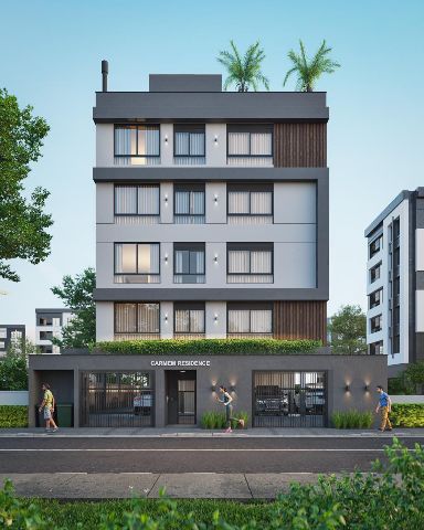 Apartamento 3 quartos e 2 banheiros, à venda, no bairro Pedra Branca em Palhoça