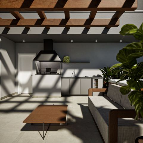 Apartamento 3 quartos e 2 banheiros, à venda, no bairro Pedra Branca em Palhoça