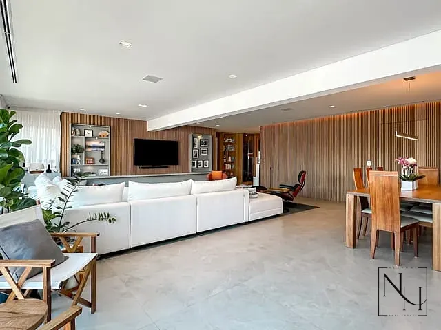 Apartamento com 213m² 3 quartos e 5 banheiros, à venda, no bairro Brooklin em São Paulo