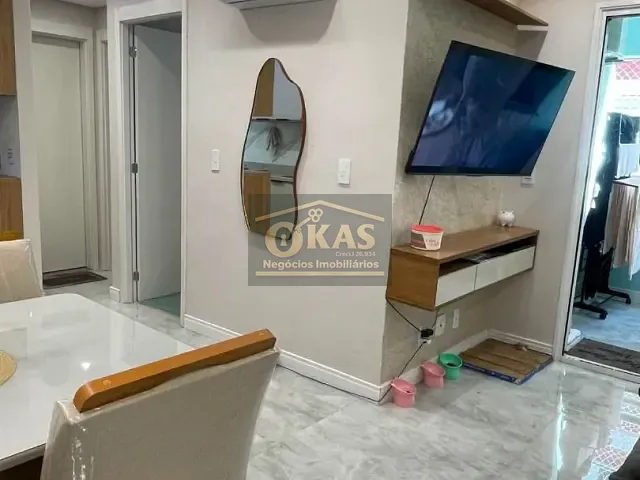 Apartamento 2 quartos e 1 banheiro, à venda, no bairro Parque Santa Rosa em Suzano