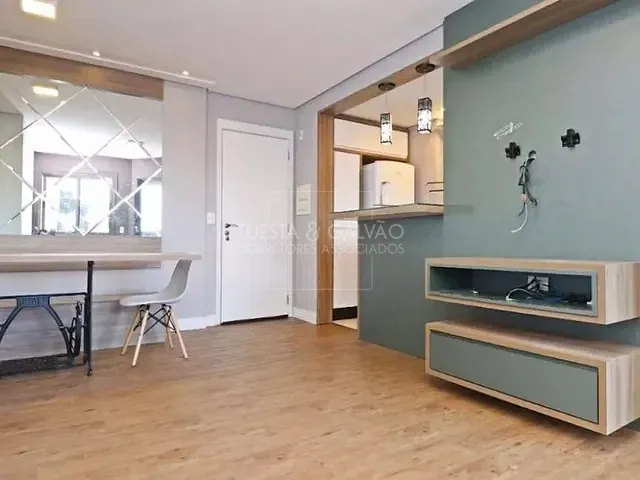 Apartamento com 59m² 2 quartos e 2 banheiros, à venda, no bairro Capão Raso em Curitiba