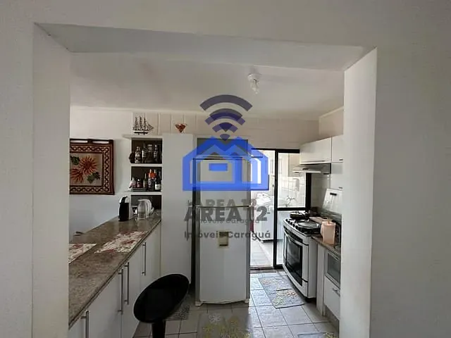 Apartamento com 99m² 2 quartos e 2 banheiros, à venda, no bairro Indaiá em Caraguatatuba
