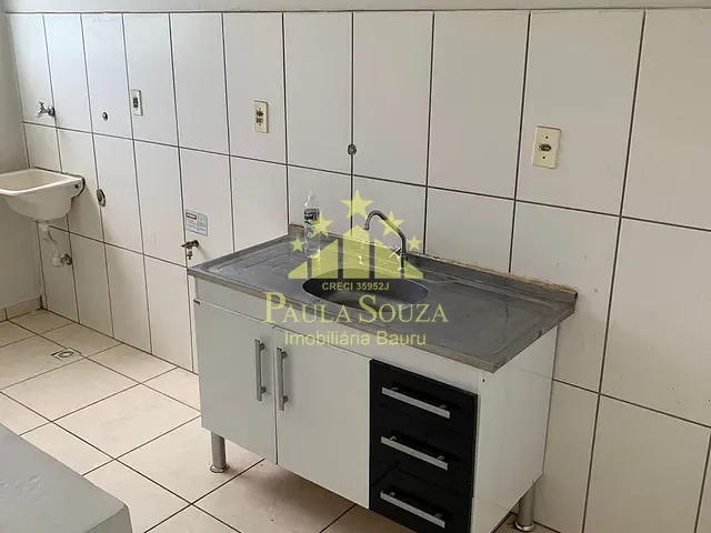 Apartamento com 45m² 2 quartos e 1 banheiro, para alugar, no bairro Jardim Estrela D'Alva em Bauru