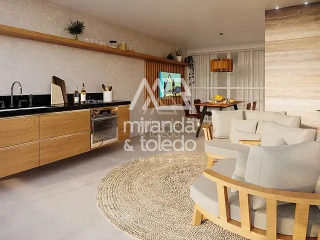 Apartamento com 139m² 4 quartos e 4 banheiros, à venda, no bairro Muquiçaba em Guarapari