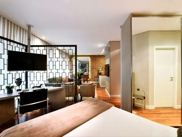 Apartamento 1 quarto e 1 banheiro, para alugar, no bairro Vila Olímpia em São Paulo