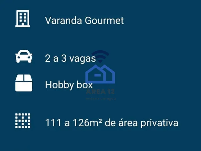 Apartamento com 125m² 3 quartos e 2 banheiros, à venda, no bairro Massaguaçu em Caraguatatuba