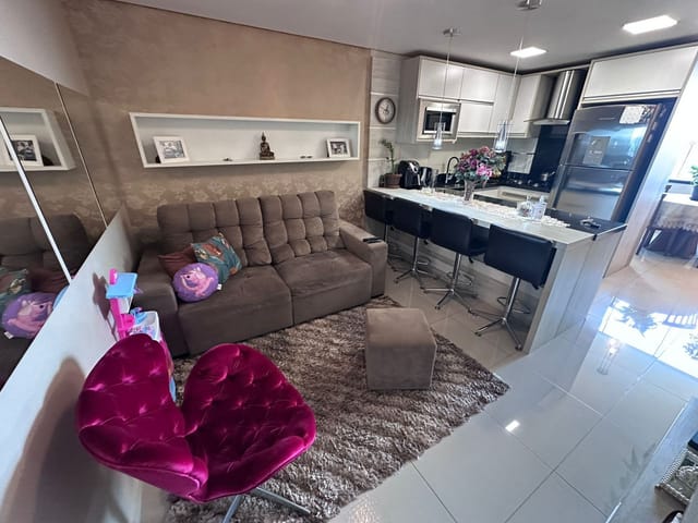 Apartamento com 75m² 2 quartos e 1 banheiro, à venda, no bairro Clivati em Nova Prata