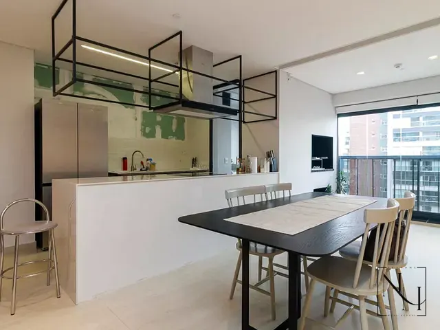 Flat com 105m² 2 quartos e 3 banheiros, à venda, no bairro Brooklin em São Paulo
