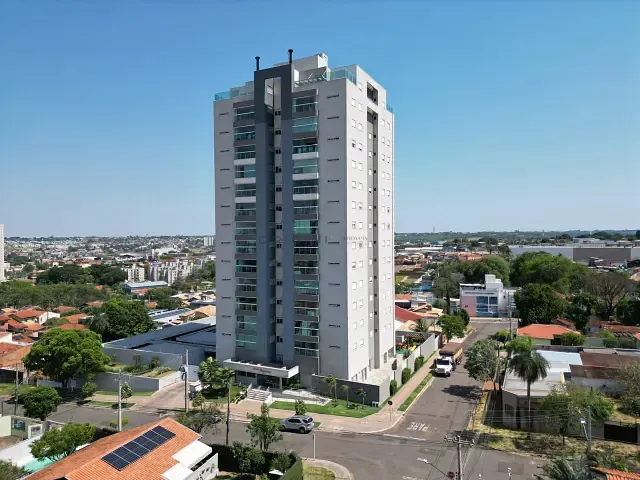 Apartamento 3 quartos e 4 banheiros, à venda, no bairro Monte Castelo em Campo Grande