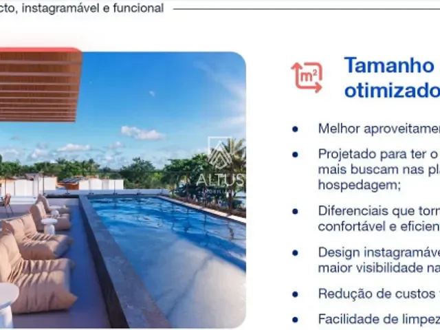 Apartamento 1 quarto e 1 banheiro, à venda, no bairro Itacaré em Itacaré