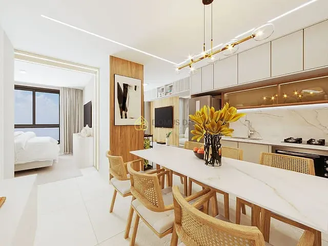 Apartamento com 40m² 2 quartos e 2 banheiros, à venda, no bairro Ano Bom em Barra Mansa