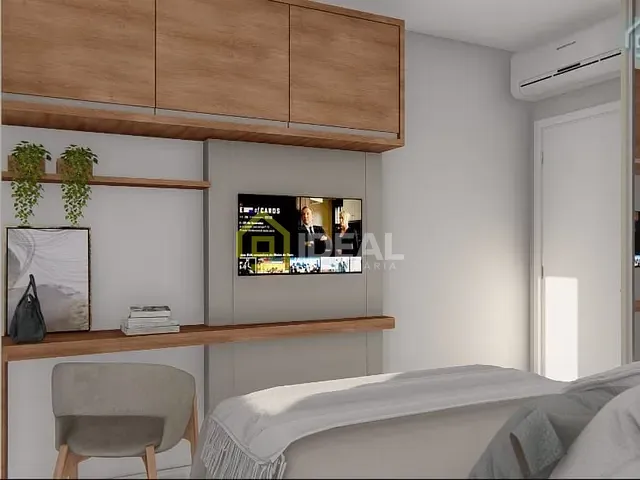 Apartamento 2 quartos e 1 banheiro, à venda, no bairro Arvoredo em Concórdia