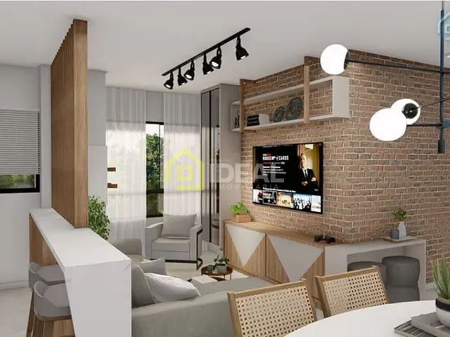 Apartamento 2 quartos e 1 banheiro, à venda, no bairro Arvoredo em Concórdia