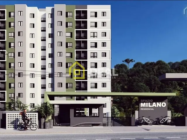 Apartamento 2 quartos e 1 banheiro, à venda, no bairro Arvoredo em Concórdia