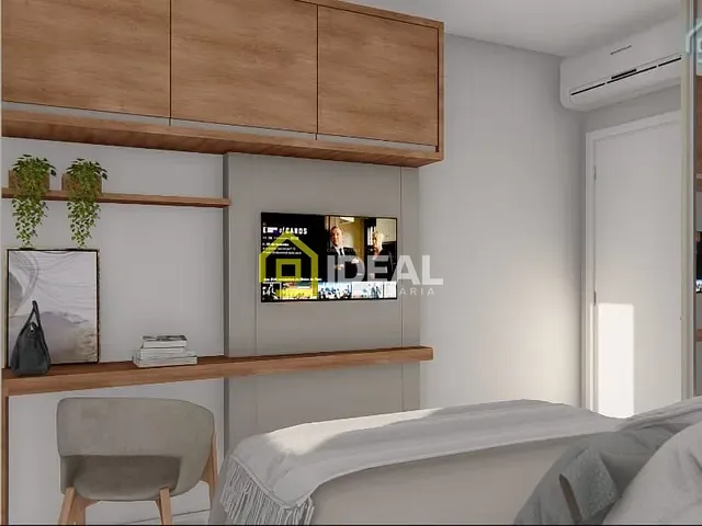 Apartamento 2 quartos e 1 banheiro, à venda, no bairro Arvoredo em Concórdia