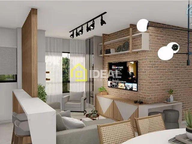 Apartamento 2 quartos e 1 banheiro, à venda, no bairro Arvoredo em Concórdia